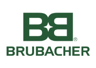 The Brubacher logo features a dark green stylized "BB" monogram above the company name in a bold, sans-serif font.