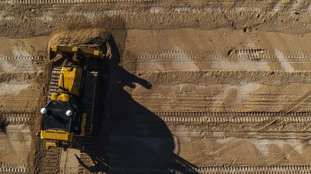 Buesing uses Trimble Earthworks technology