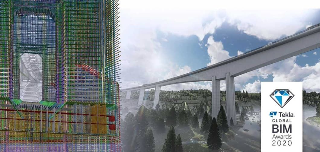 Randselva-Brücke: Gewinner der Tekla Global BIM Awards 2020