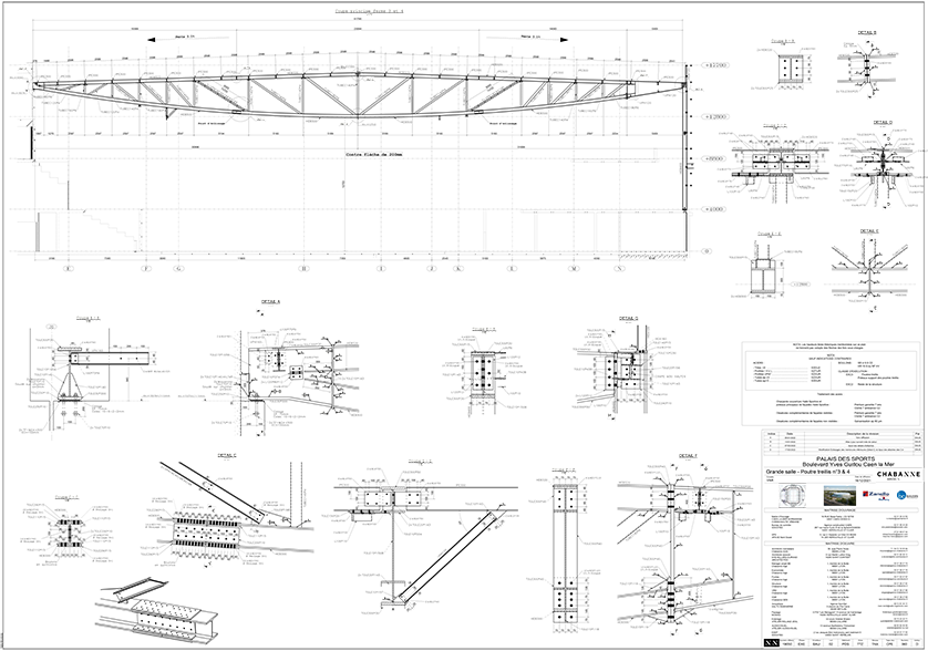 Trimble Construction Awards - Baudin Chateauneuf, Palais des sports de Caen la Mer