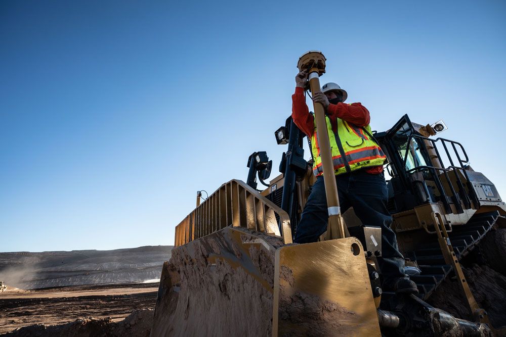 Buesing uses Trimble Earthworks technology