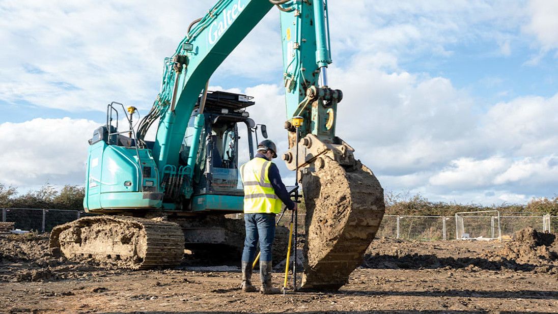 Surveyor and Excavator