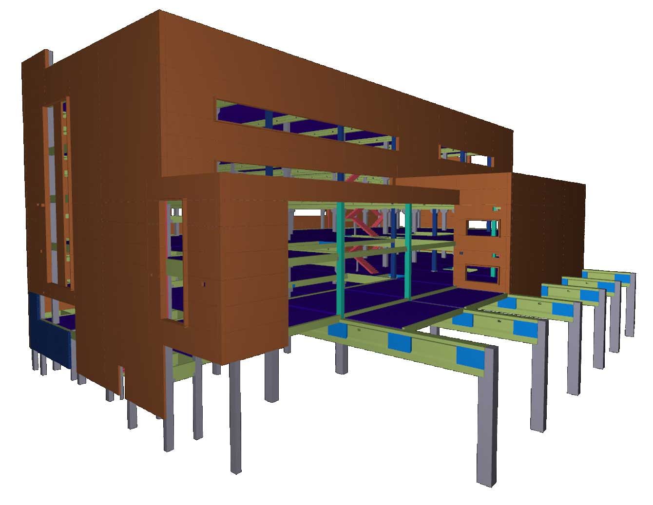 When using Tekla Structures Everything is well modeled and readily available for all stakeholders