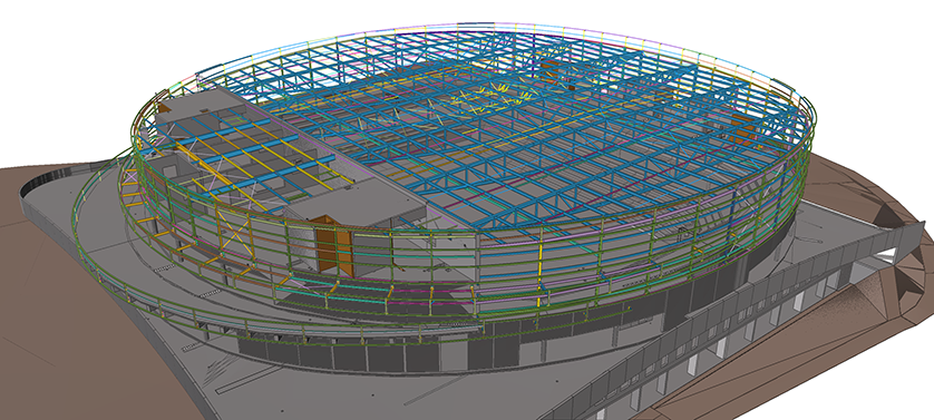 Trimble Construction Awards - Baudin Chateauneuf, Palais des sports de Caen la Mer