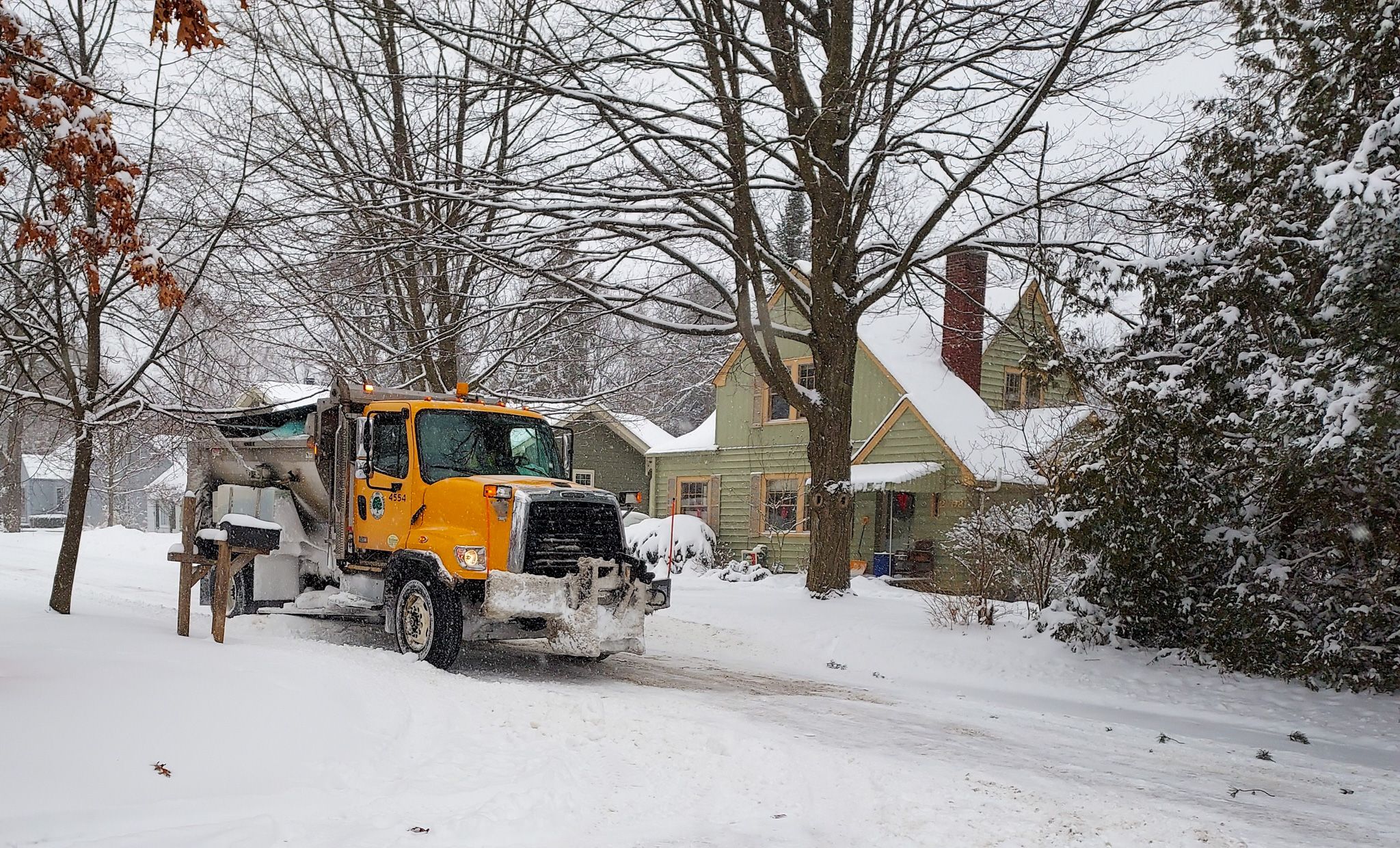 snowplow streamlining winter maintenance