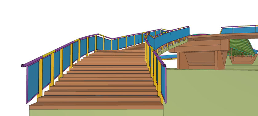 Trimble Construction Awards - OMS, Passerelle de l'Hermitage