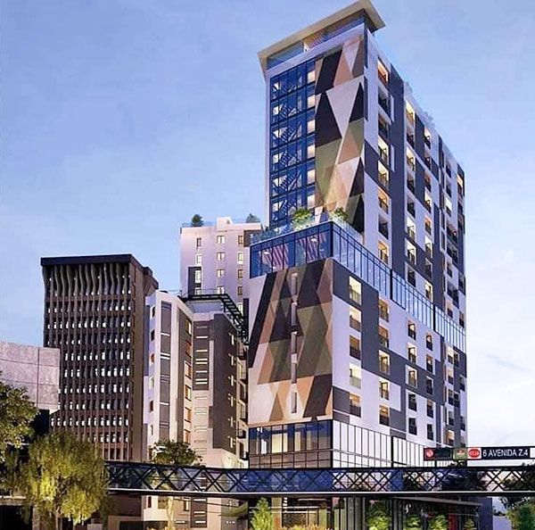 Edificio Vivo, construido con Tekla