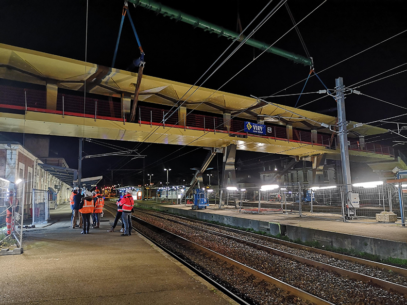 Trimble Construction Awards - Viry SA, Passerelle du Pem de Qimper