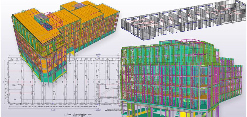 Vita Student Westgate BIM Model - Tekla Structures