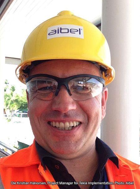 Ole Kristian Halvorsen, Project Manager for Tekla Implementation. Photo: Aibel