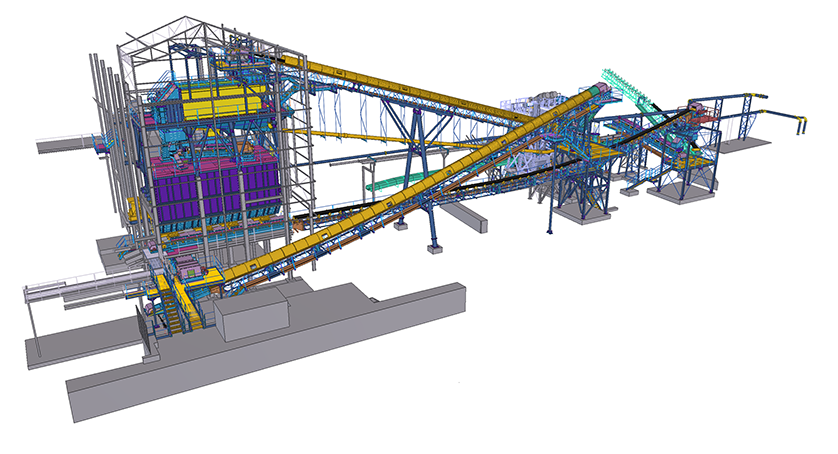 Trimble Construction Awards - SMIL, Modification de l'installation de concassage