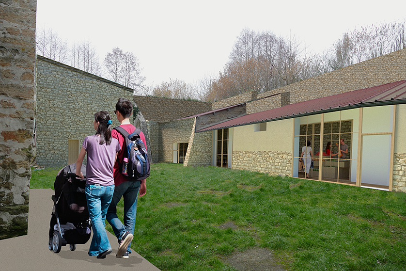 Projet de Réhabilitation Moulin des Noquets - CY Cergy Paris Université