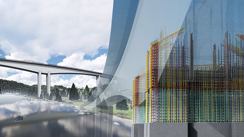 Grasshopper and Tekla Products combine their capabilities to quickly create a highly detailed and accurate digital model of t