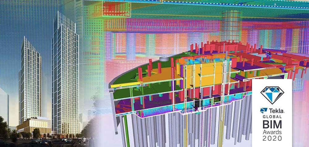 One Nine Elms - Gewinner der Tekla Global BIM Awards 2020