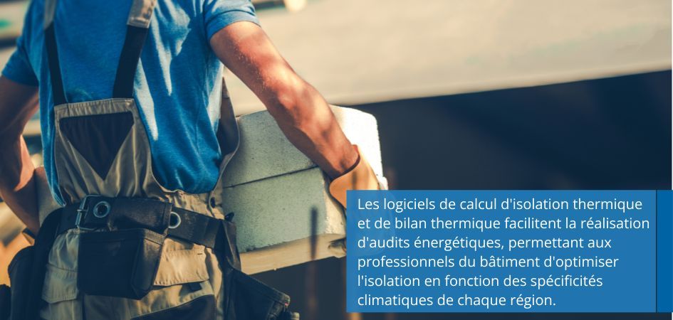 Construction worker carrying insulation material.