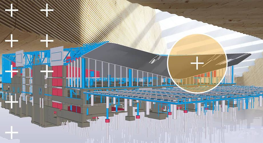 Tekla Structures multi-material BIM