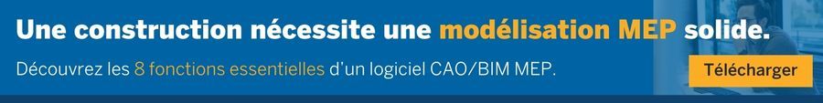 Banner advertising an e-book about MEP modeling with a download button.