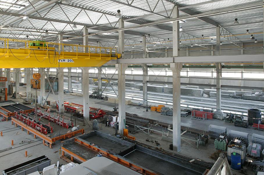 Tekla model is essential during the whole construction phases