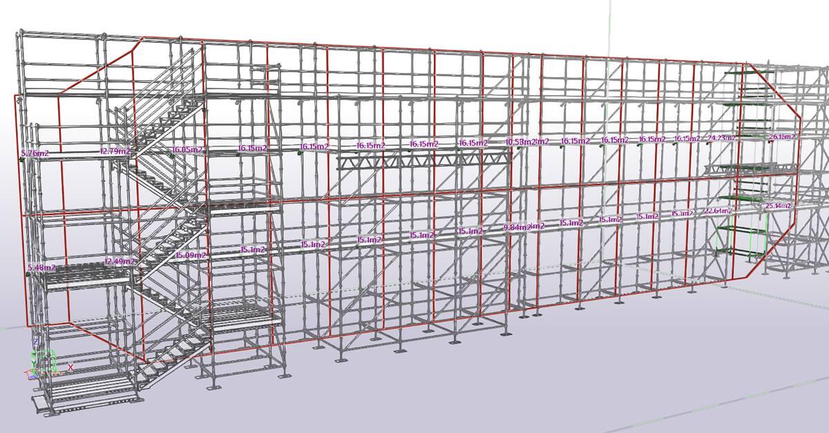 The Best Developer Project ScaffPlan Set of plug-ins providing access to BIM features for scaffolding modeling