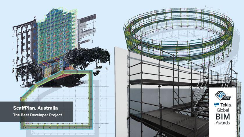 ScaffPlan the best developer project Tekla BIM Awards 2022