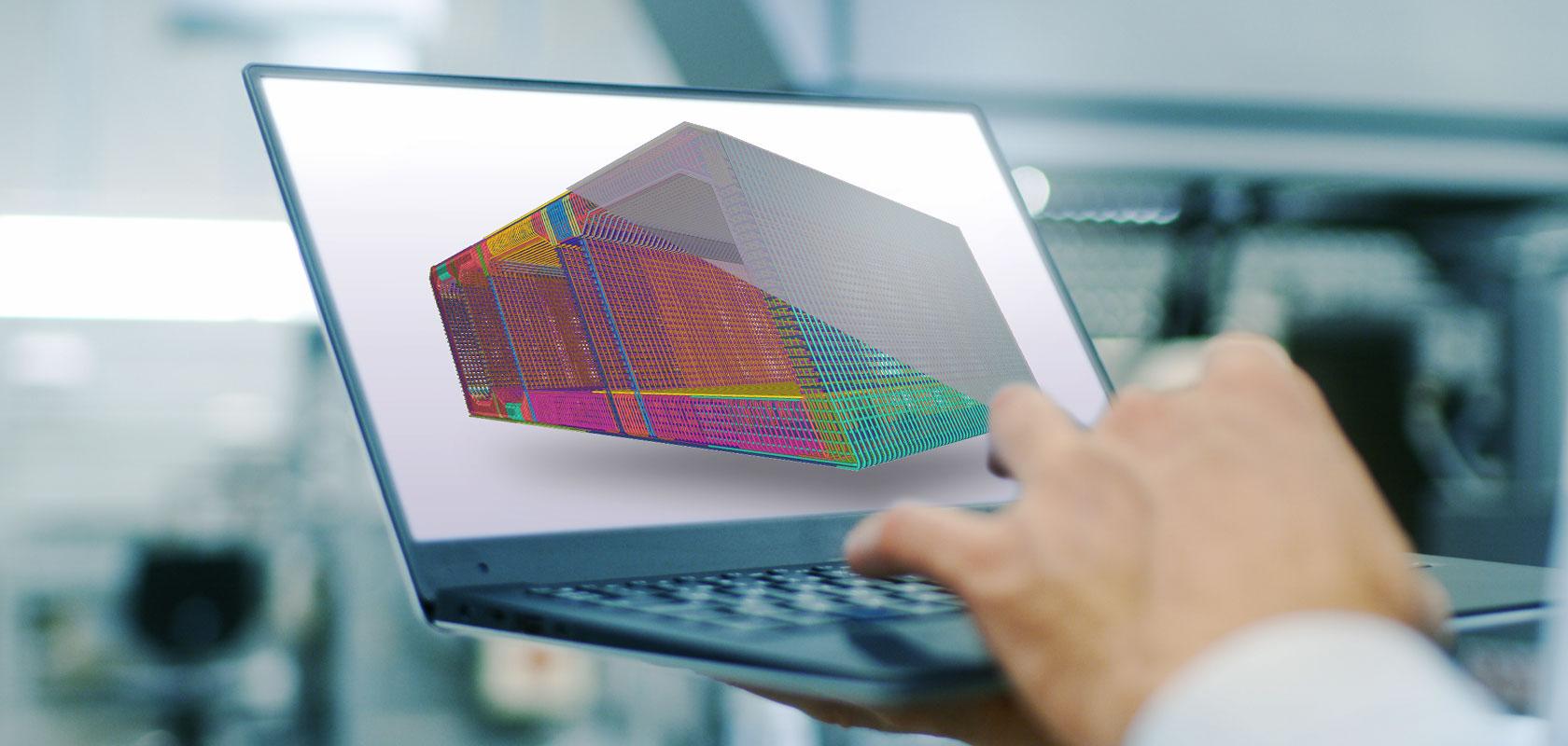 3D models let structural engineers import the architect’s plans and use them as a starting point for their work.