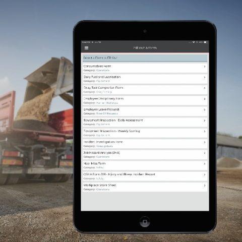 Mobile Construction Software for Mining and Aggregates