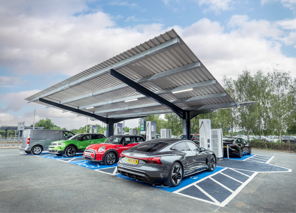EvoEnergy is involved in many complex projects such as electric car charging stations.