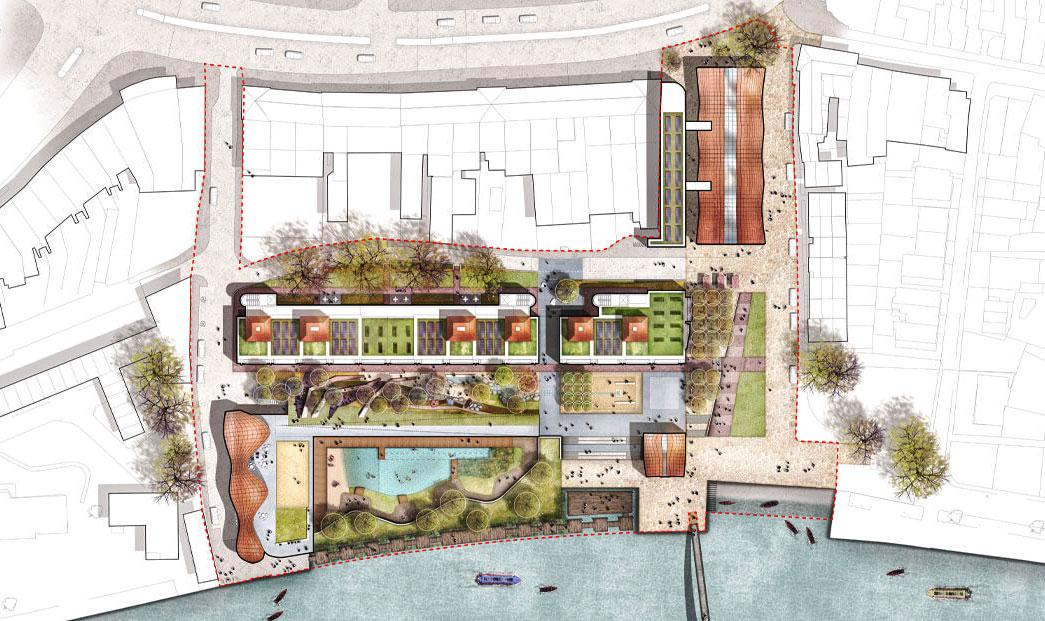 Sketch of the Twickenham Riverside Development